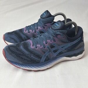 Asics Gel-Nimbus 23 Womens Size 10 Running Shoes Sneakers 1012A885 Blue Purple